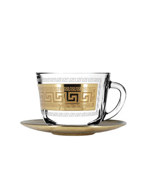 Bộ 6 đĩa và tách trà EAV63-1337/391/S