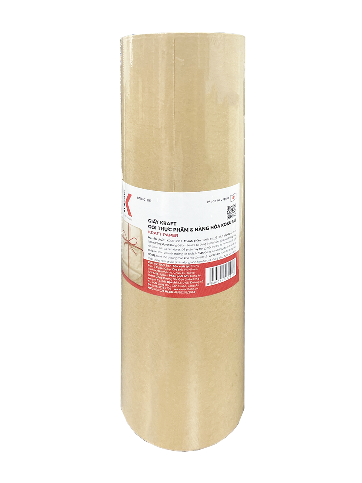 Giấy Kraft gói thực phẩm & hàng hóa Kokusai