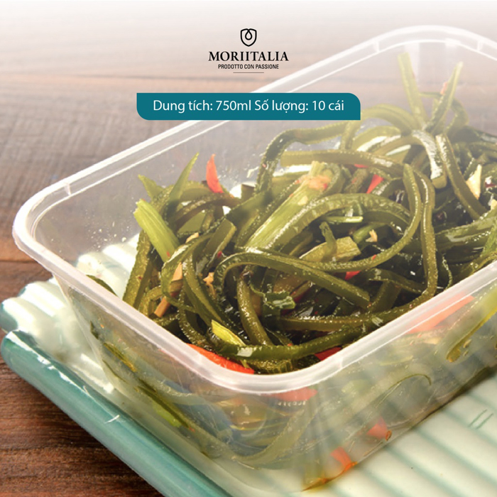 Hộp nhựa đựng thực phẩm Kokusai an toàn tiện lợi Moriitalia HDK009775