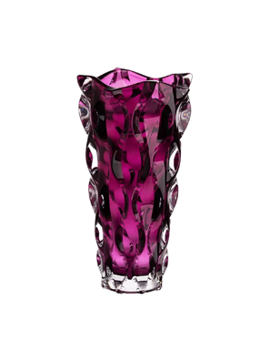 Bình hoa pha lê Samba màu tím Bohemia 305mm