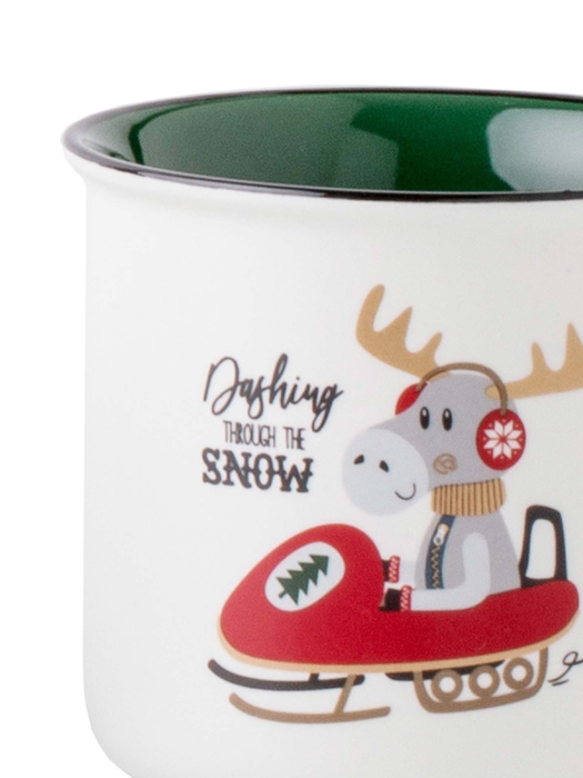 Cốc sứ La Fonte tráng men (006439-WHI-02)