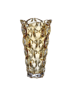 Bình hoa pha lê Samba màu hổ phách Bohemia 305mm - 262161