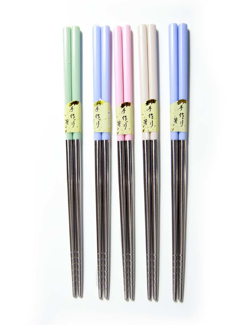 Đũa Inox Nhật Bản Vỉ 5 Đôi Kokusai NDCK-13