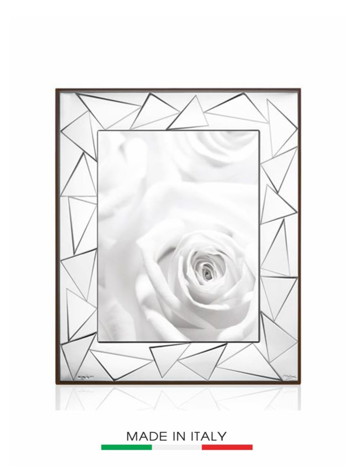 Khung tranh chất liệu bạc :    ,kích thước:20.3 cmx 24.1 cm ,  Code:255009M,nhãn hiệu : OTTAVIAN -