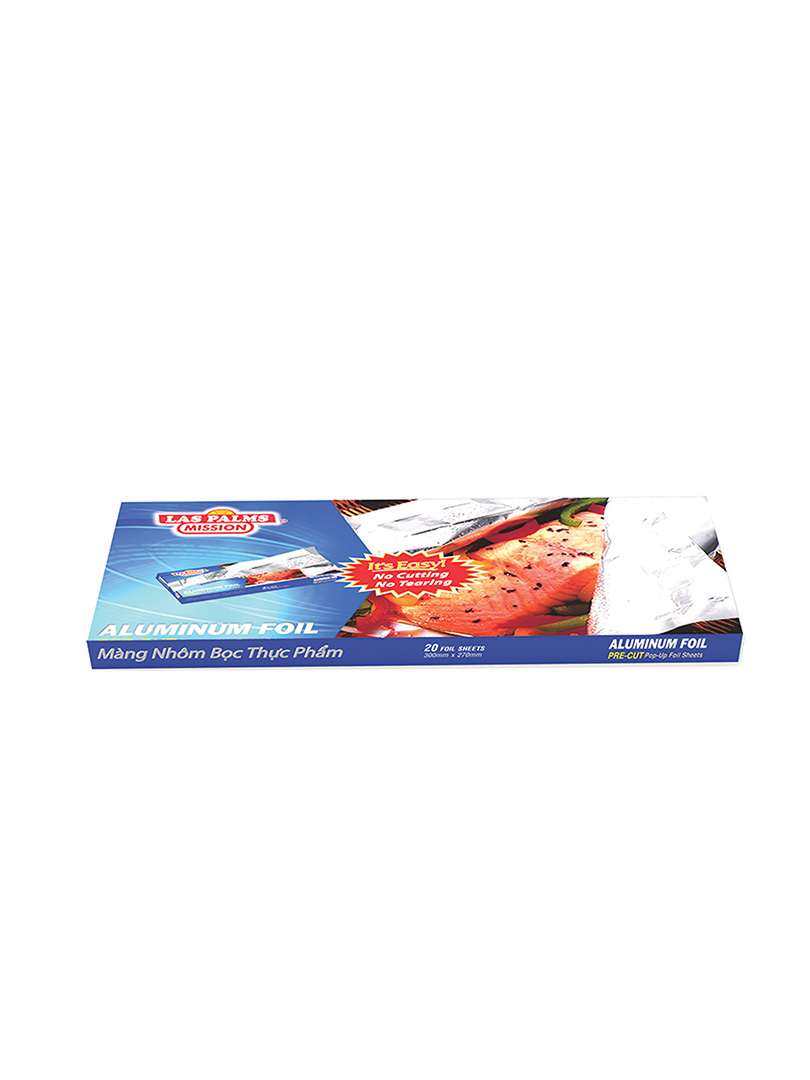 Màng nhôm TP Laspalm 30cmx27cm(hộp 20 miếng).