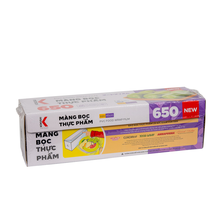 Màng bọc TP Kokusai 45cmx650 (400m)- dao nhựa