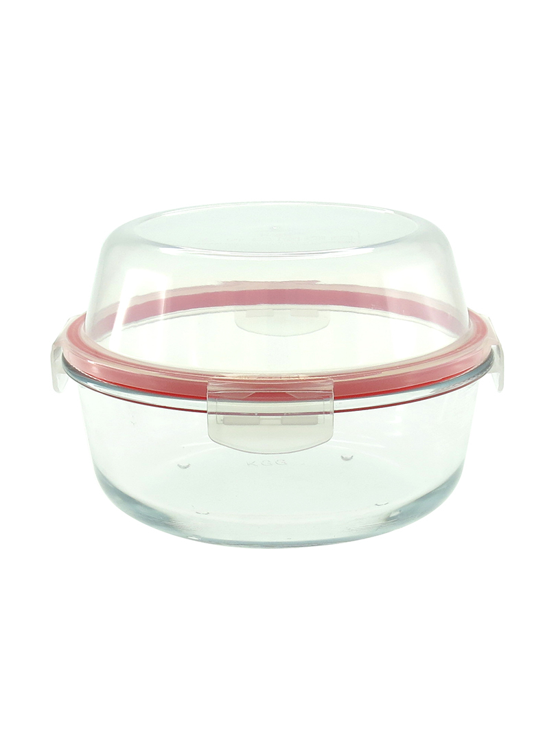 Thố thuỷ tinh nắp khoá cao 1.2l carlmann