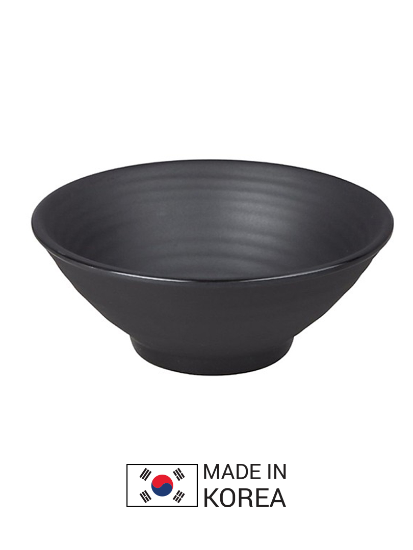 Bát melamin KORMEL 195x75mm màu đen E10033.B