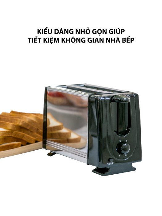 Máy nướng bánh mì 2 ngăn Kuchenzimmer-3000488