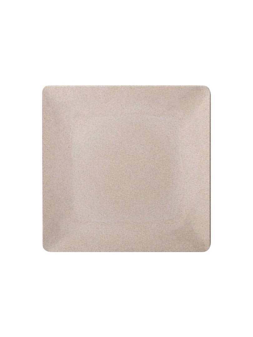 Dĩa vuông melamin KORMEL 220mm màu kem E10507