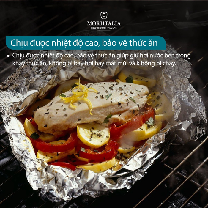 Giấy bạc Moriitalia bọc thực phẩm 30cmx7.62m MNTP00003131
