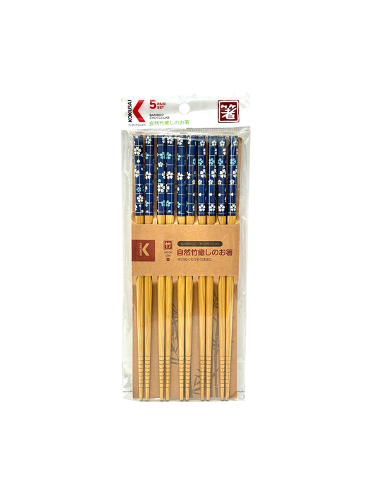 Đũa Tre Nhật Bản Vỉ 5 Đôi Kokusai NDCK-05A