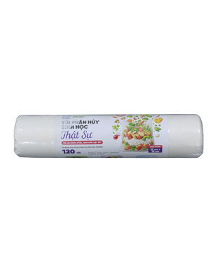 Túi phân hủy sinh học thật sự (Túi đựng thực phẩm Deodeo 25 cm x 35 cm - 500g)-TDTP00001106
